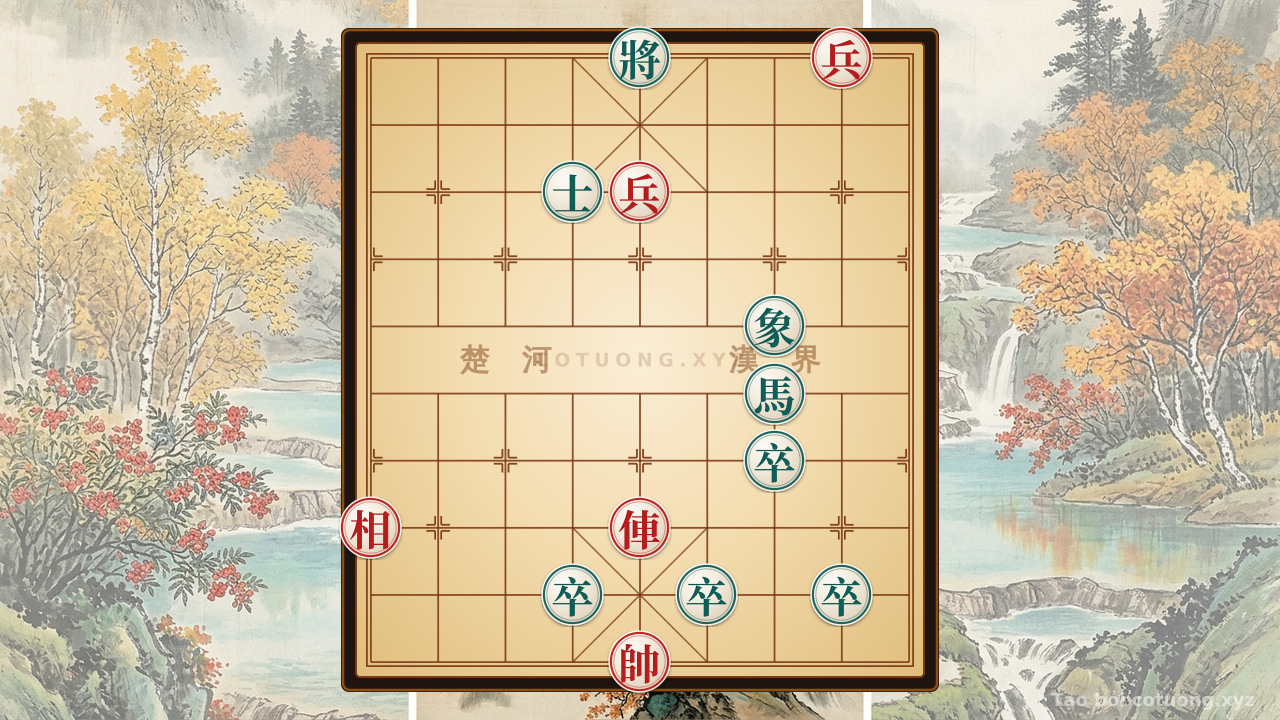Thế cờ: Xiangqi Formation: 'Night Shadow Trap' - The Mystery Within the Red Encirclement — Cờ Tướng Online