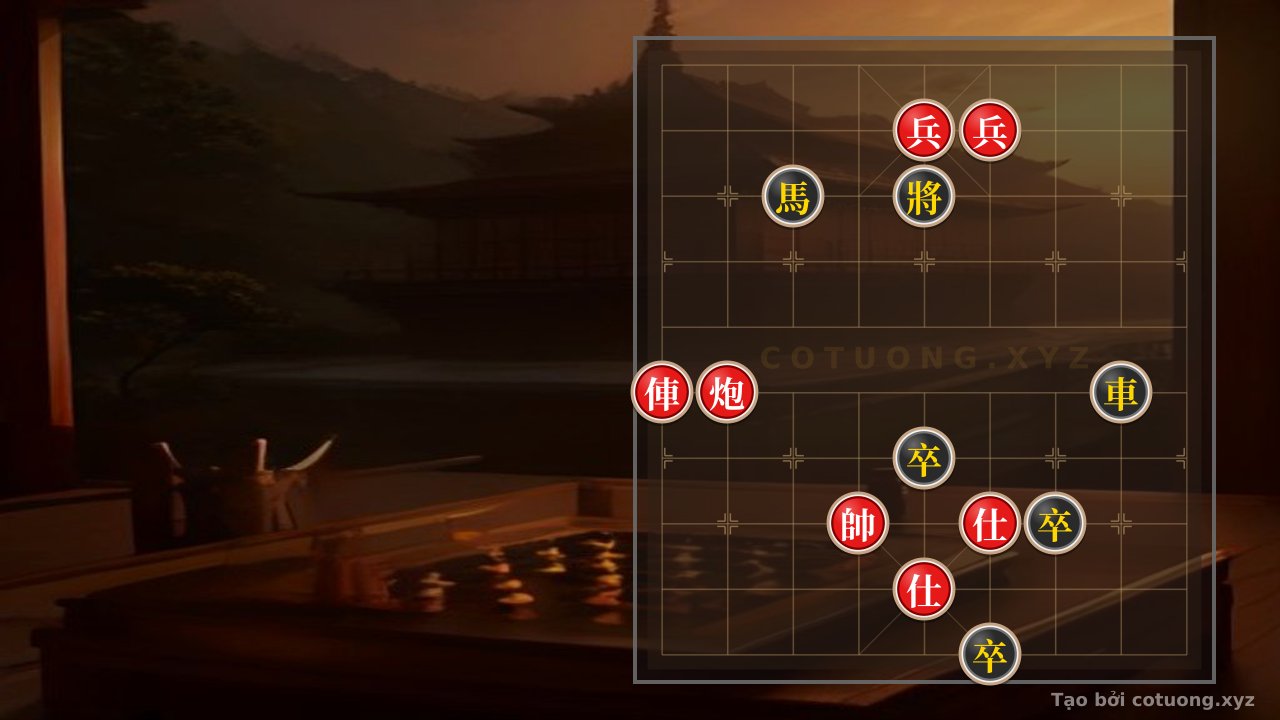 Thế cờ: Red Pawn Breaks Black Chariot: The Patience of the Red Player in the 'Empty Cannon' Endgame — Cờ Tướng Online