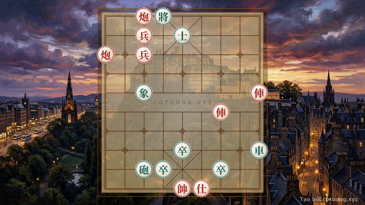 Thế cờ: The Secret of the Red and Black Chessboard: 
