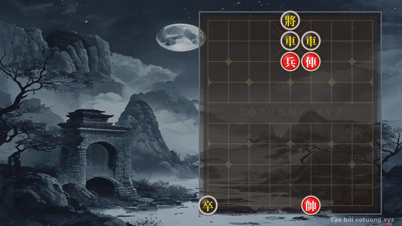 Thế cờ: Hidden Chess Strategy: Black Rook Charges Straight, Red General Surrounded - Decoding the Xiangqi Masterpiece — Cờ Tướng Online