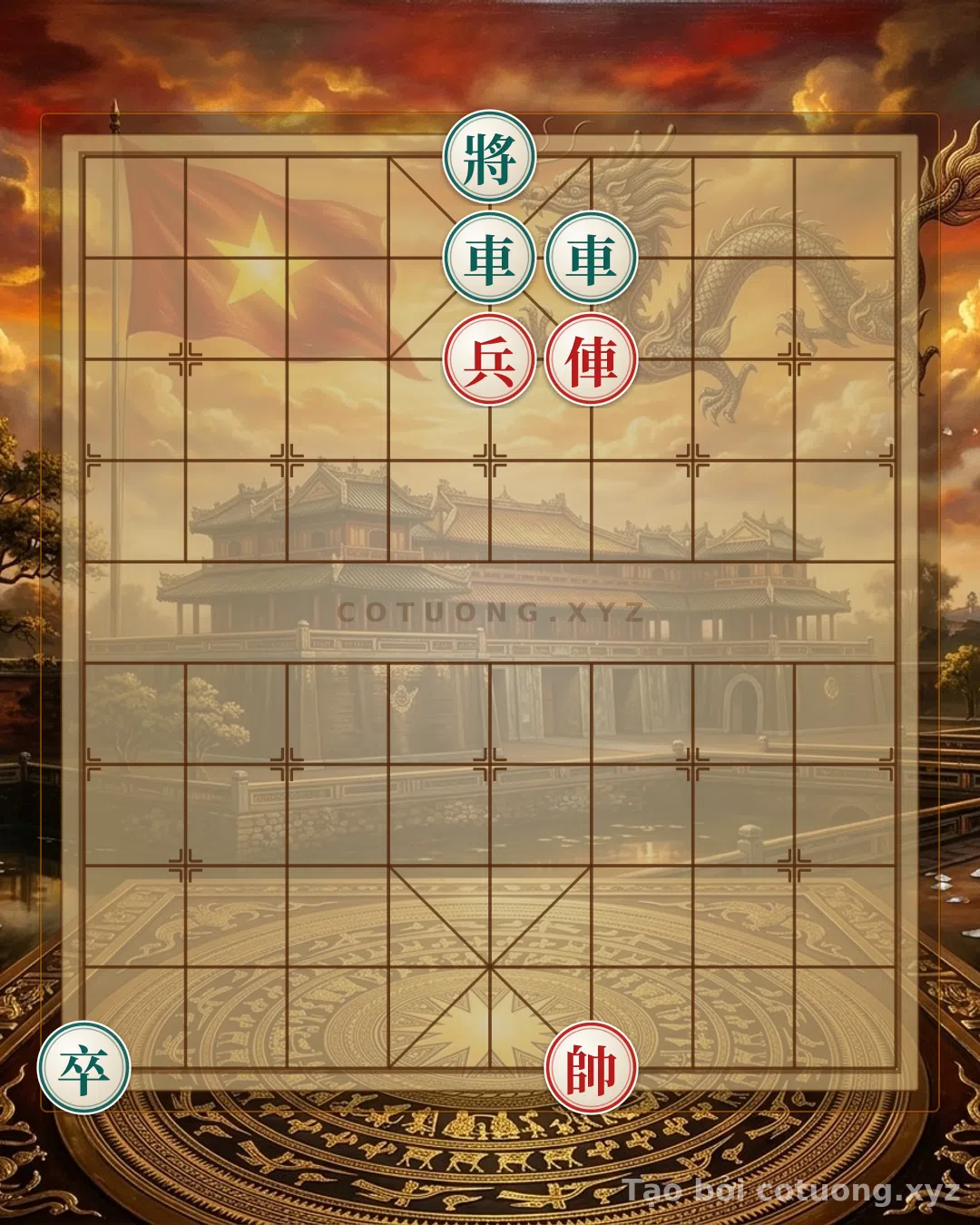 Challenge: Hidden Chess Strategy: Black Rook Charges Straight, Red General Surrounded - Decoding the Xiangqi Masterpiece - Can you solve it?