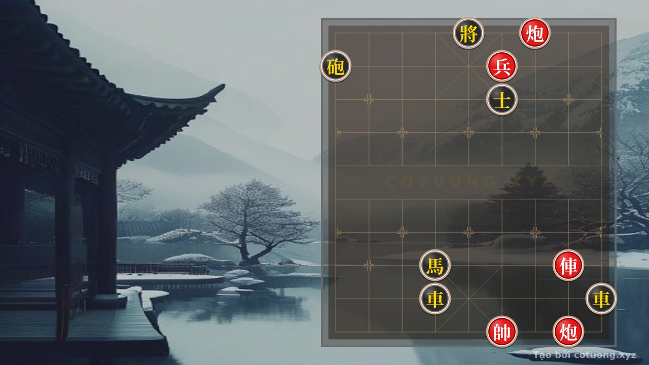 Thế cờ: Defensive Counterattack: Solving the Dangerous '32 Moves in Chinese Chess' with a Tactical Strike — Cờ Tướng Online