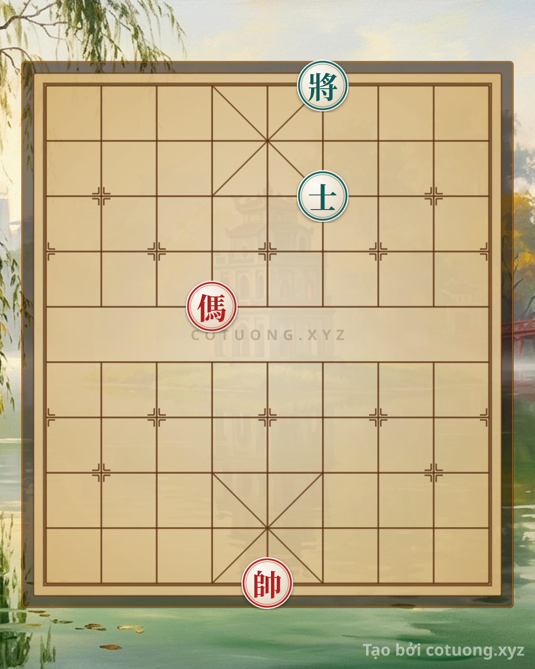 Challenge: Tàn cuộc tranh phong, nhất tiễn định giang sơn - Can you solve it?