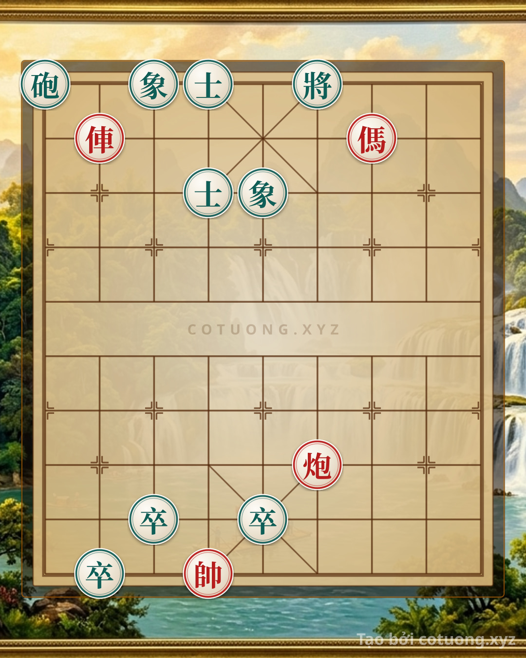 Challenge: **Xiangqi (Chinese Chess) Masterpiece: 