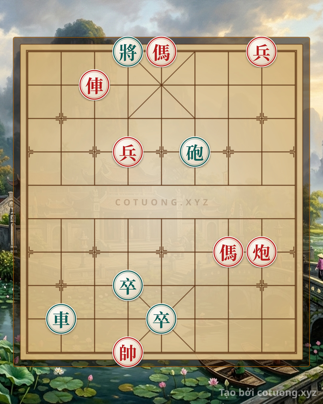 Challenge: Enter the Battle of Xiangqi: Red Attacks, Black Defends - Can you solve it?