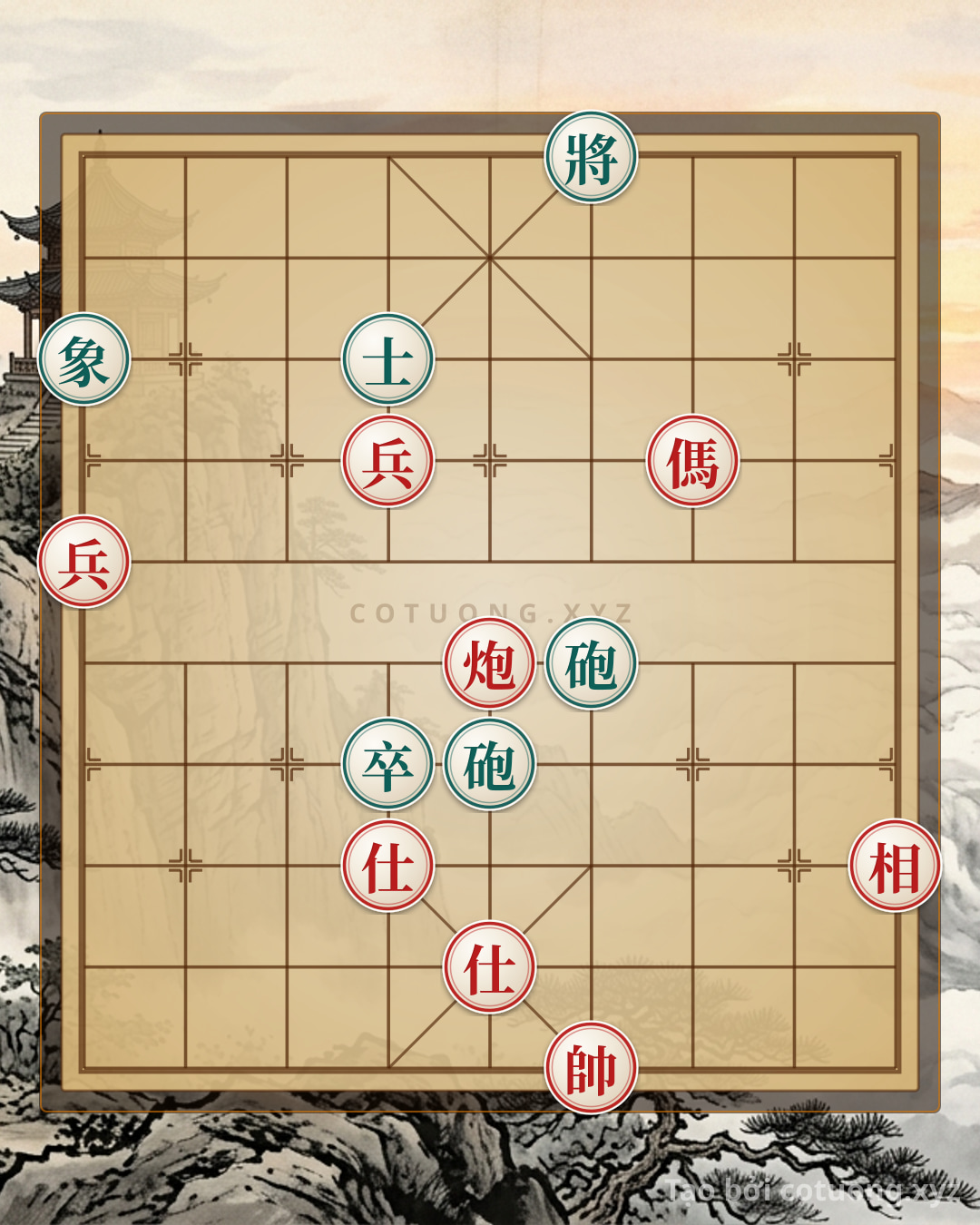Challenge: The Secret to Breaking the Endgame: When the Red Cannon and Horse Attack with Two Pawns to Crush the Black Rook's Unassailable Defense - Can you solve it?