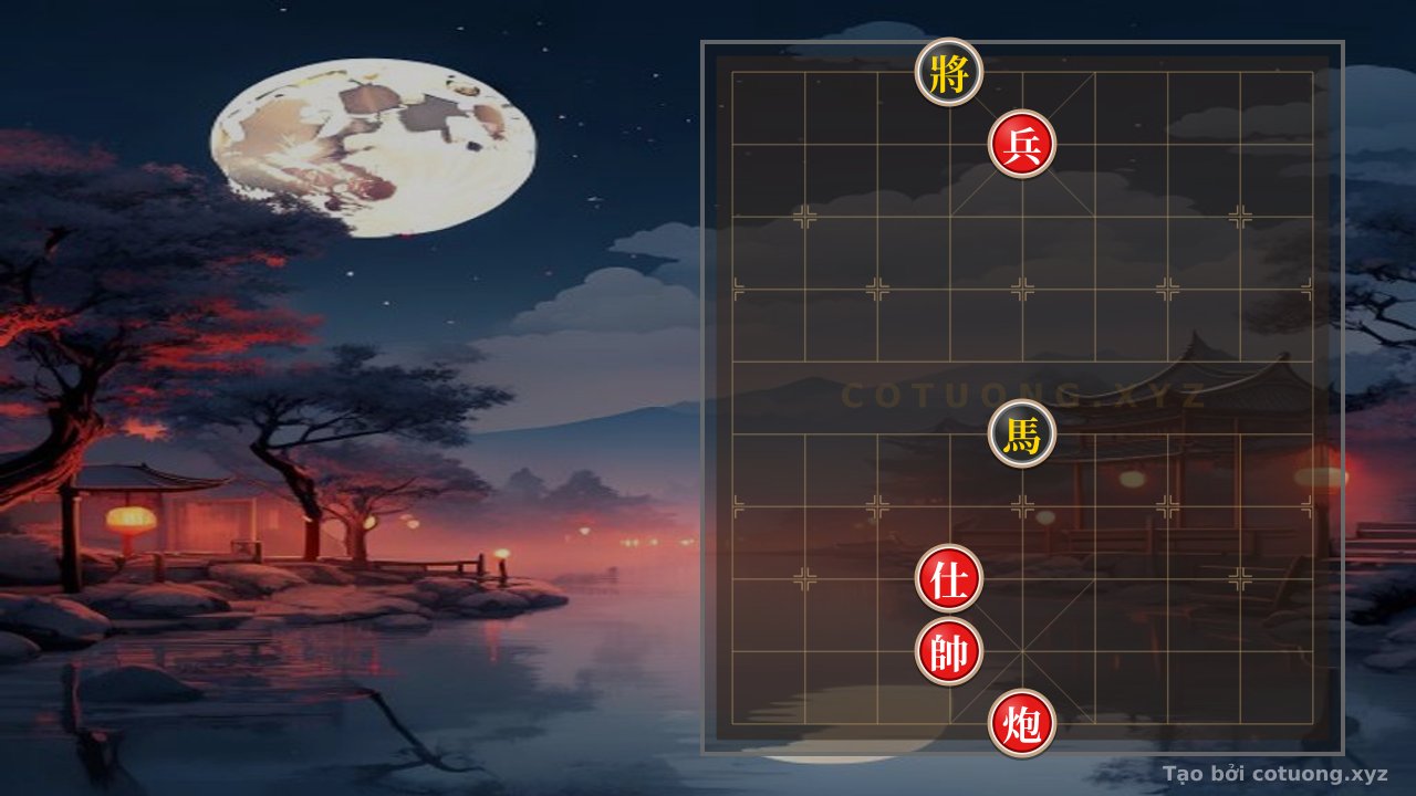 Thế cờ: The Secret of the Simple Yet Deadly Xiangqi: The Red Pawn and Black Cannon in the Trap — Cờ Tướng Online