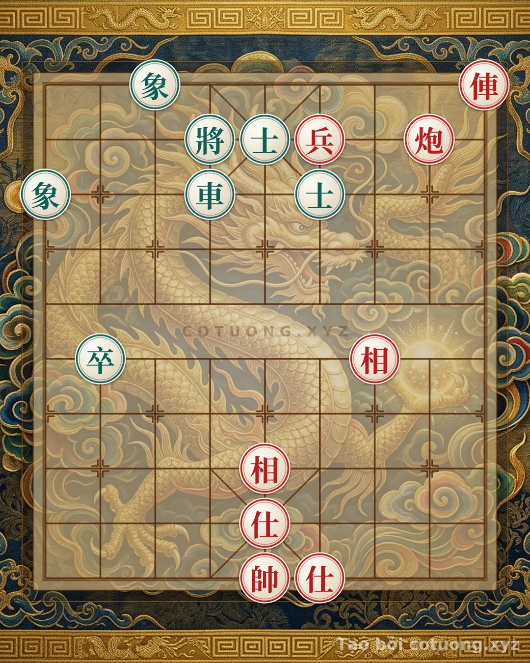 Challenge: Red Cannon Shoots Black Pawn: Brutal Tactics in Xiangqi - Can you solve it?