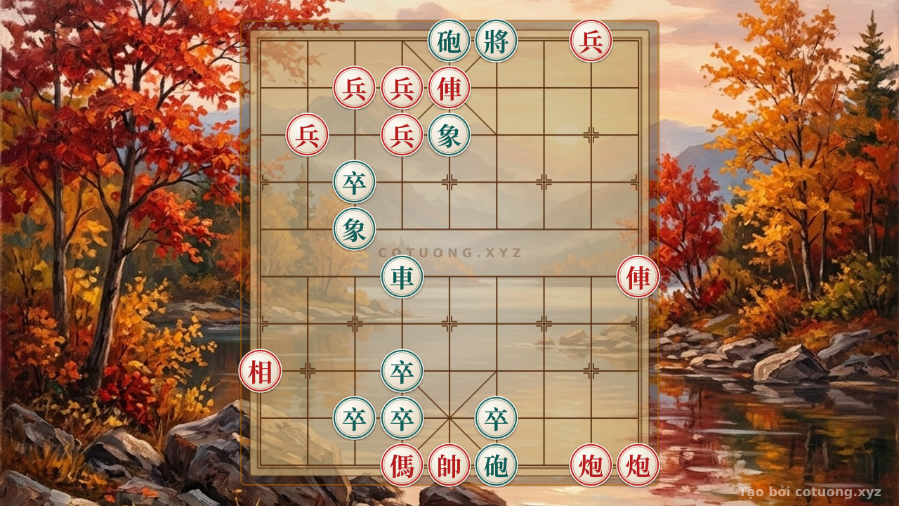 Thế cờ: Black's 'Empty Cannon' Trap: 32 Moves Like a Killer — Cờ Tướng Online
