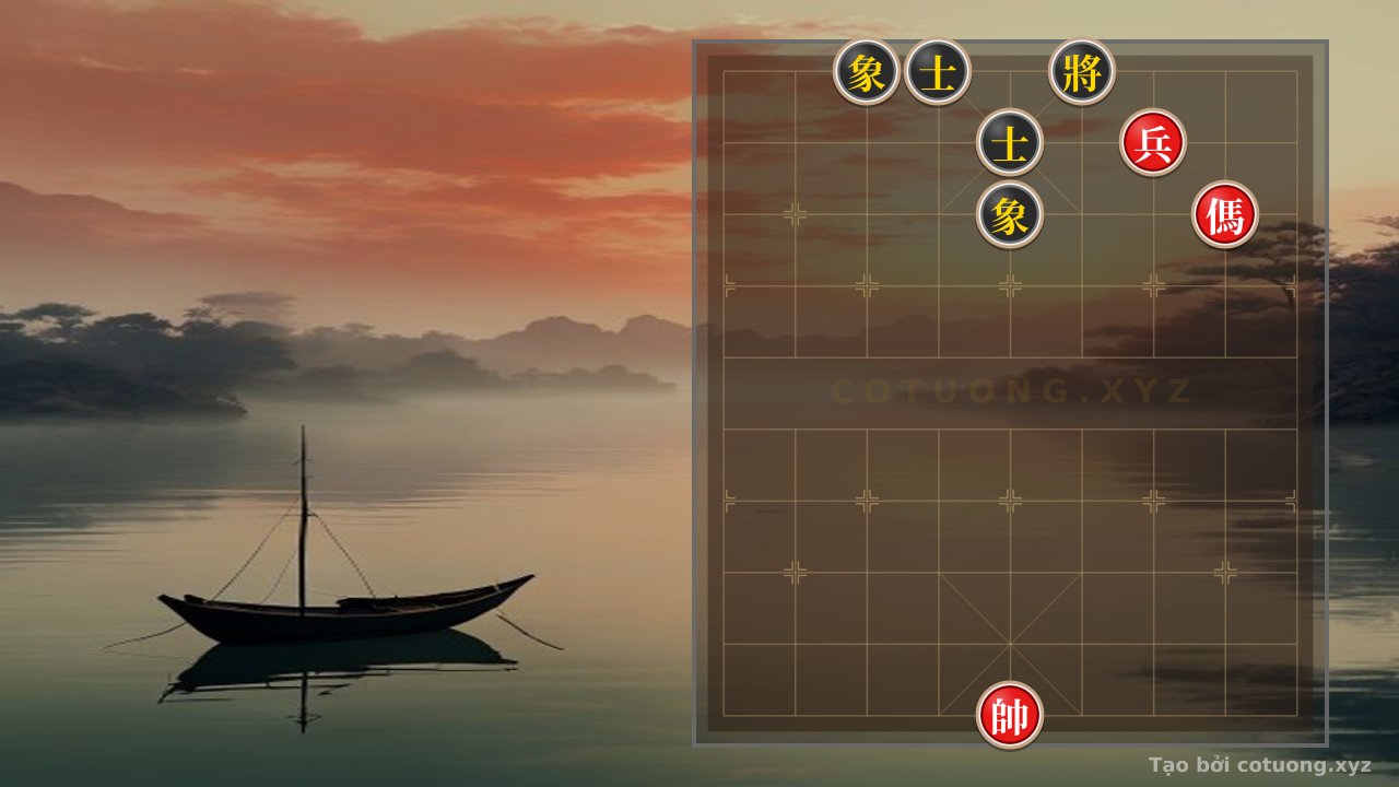 Thế cờ: Xiangqi: Defensive Counterattack Tactics from the Red's Dangerous Position — Cờ Tướng Online