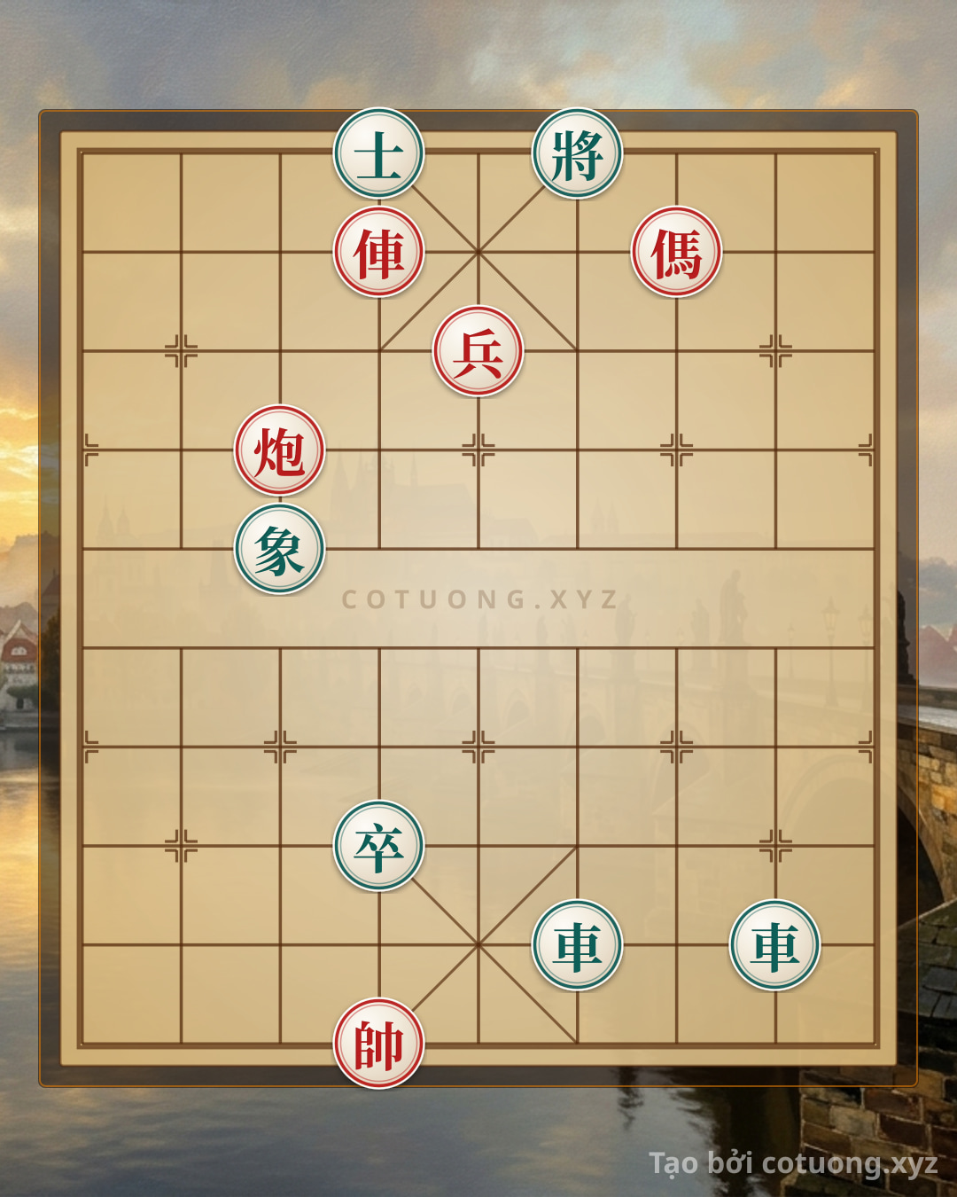 Challenge: Red Cannon Trap on File 7, Rank 7: Black's Elephant Exchange Trap - Can you solve it?
