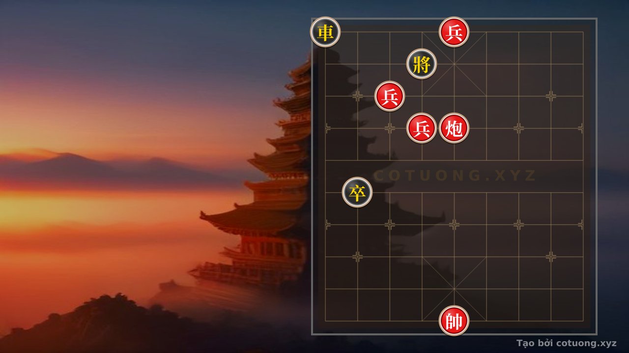 Thế cờ: The Deadly Trap in the Red Cannon's Siege – The Black Chariot Alone on File 10: 