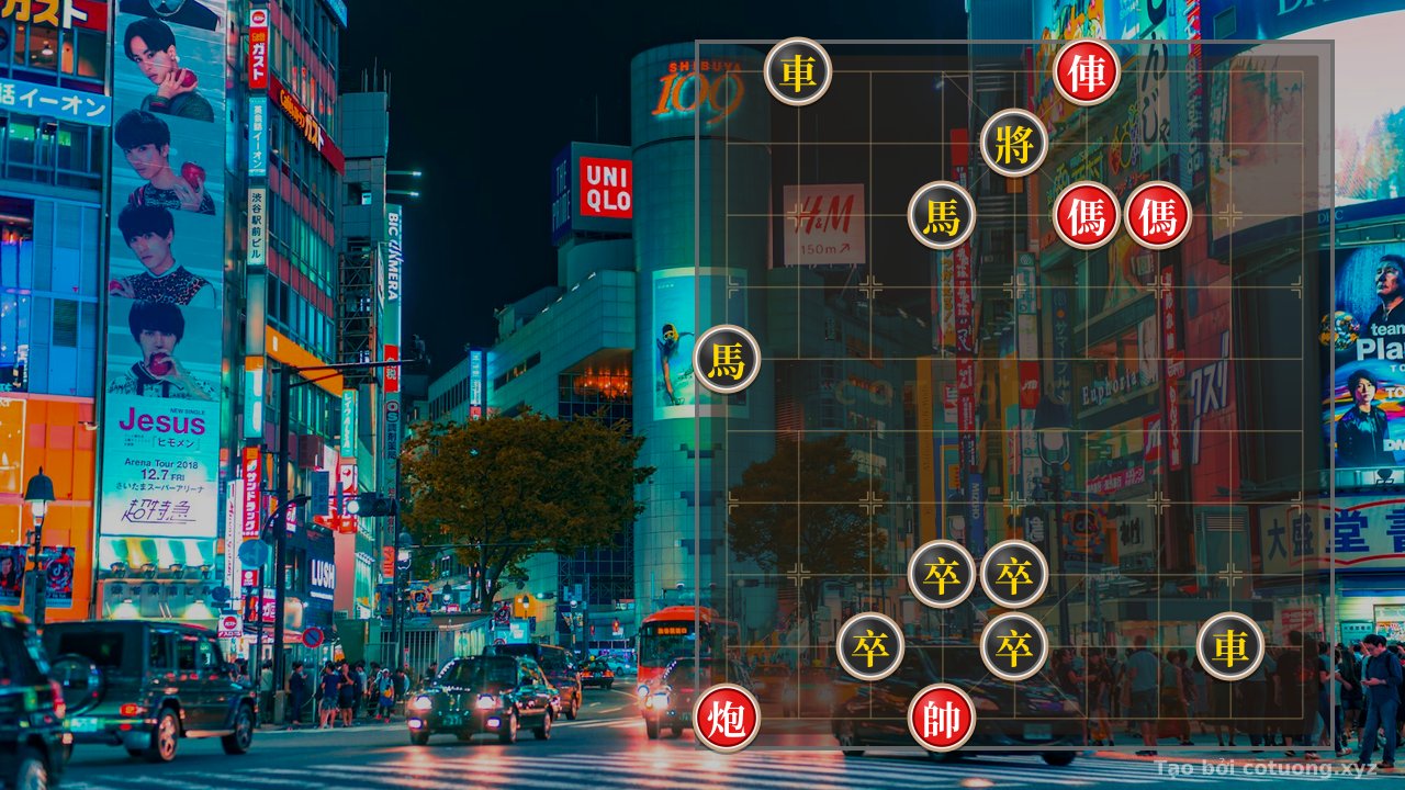 Thế cờ: Xiangqi: Double Horse vs. Chariot - Red's Strategy to Break Black's Formation — Cờ Tướng Online