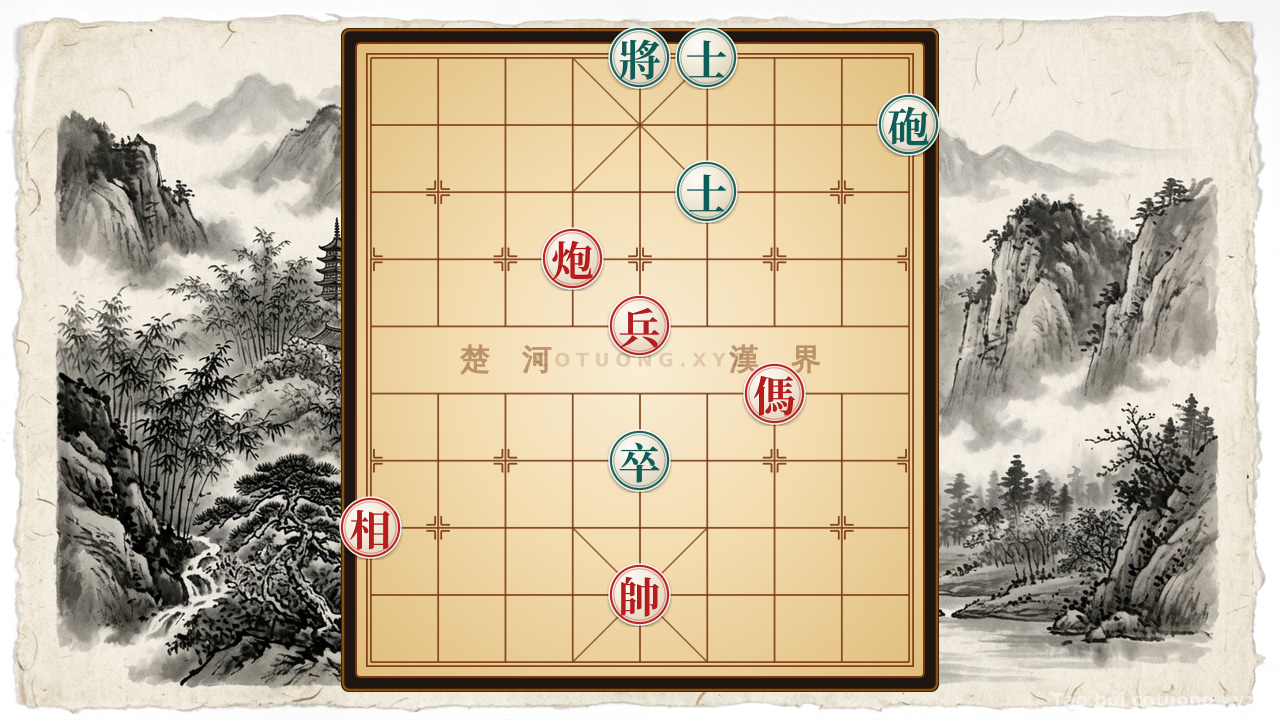 Thế cờ: Red General Chess: Strategy 'Empty Cannon' and Cruel Endgame — Cờ Tướng Online