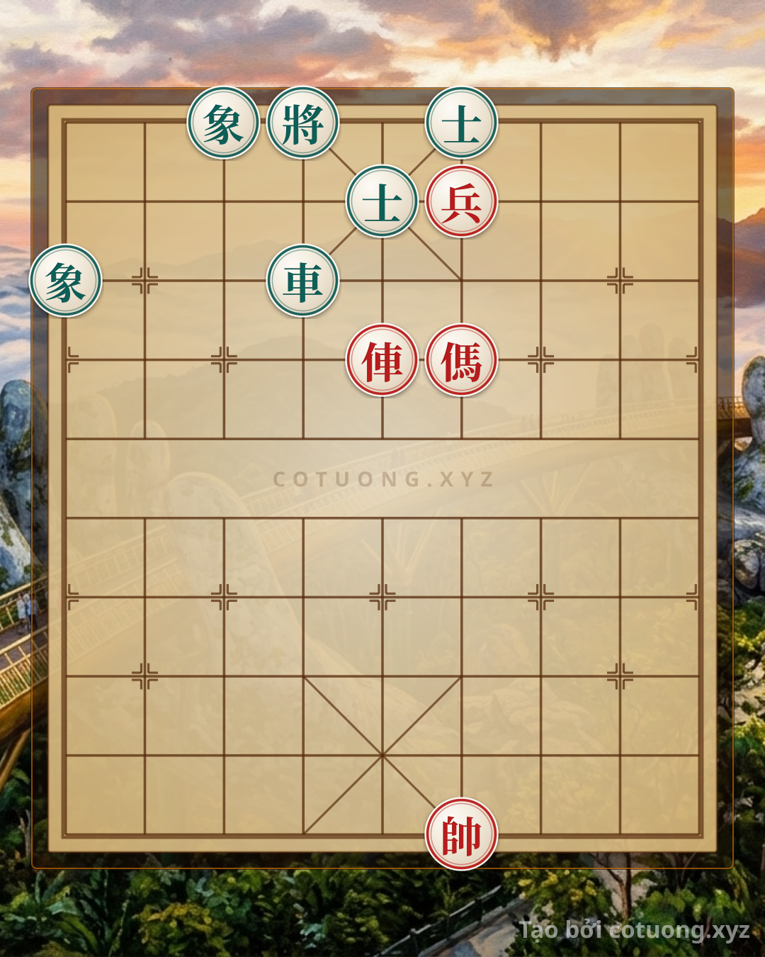 Challenge: Xiangqi (Chinese Chess) Opening: 