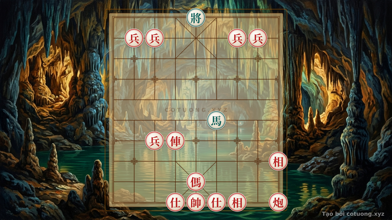 Thế cờ: Legendary Counterattack Tips: When the Red Rook, Cannon, and Horse Face Off Against the Black Single Horse in a Life-and-Death Battle — Cờ Tướng Online