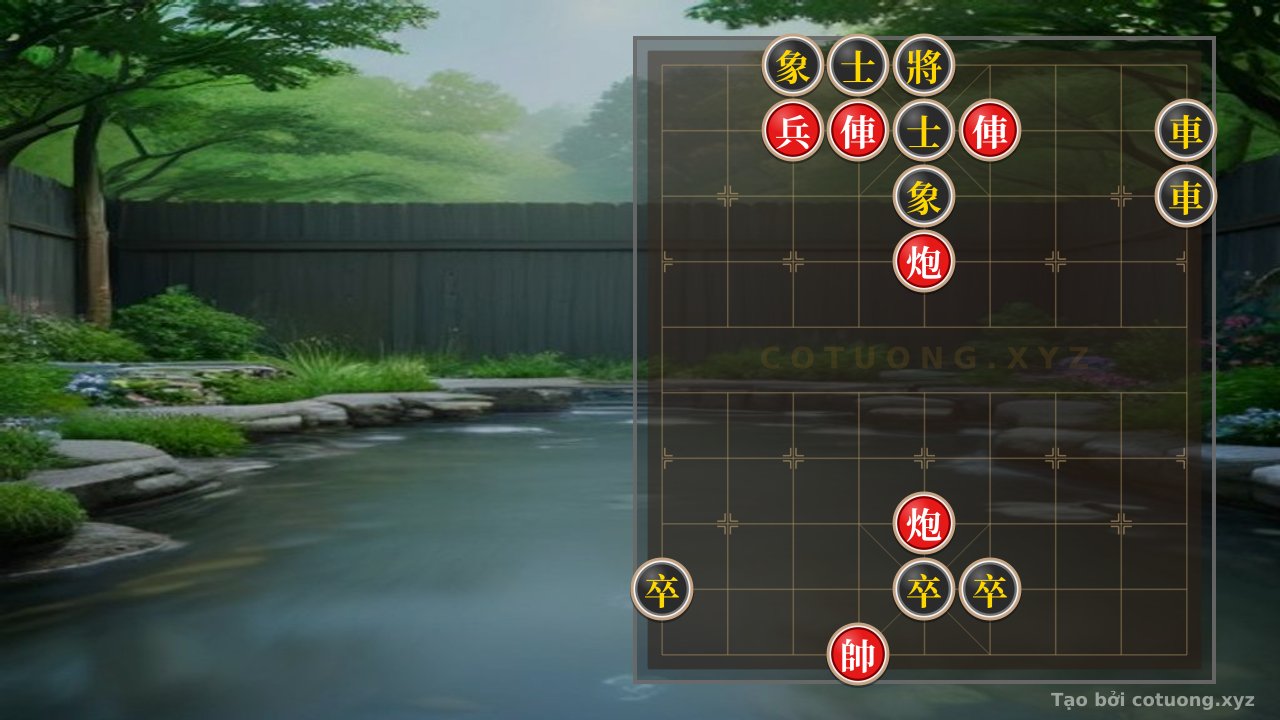 Thế cờ: Mythical Xiangqi Tips: 2 Rooks, 2 Cannons, and a Pawn Defeat 2 Rooks, 3 Pawns, 2 Advisors, and 2 Elephants - The Heartbreaking Move That Breaks the Death Trap — Cờ Tướng Online