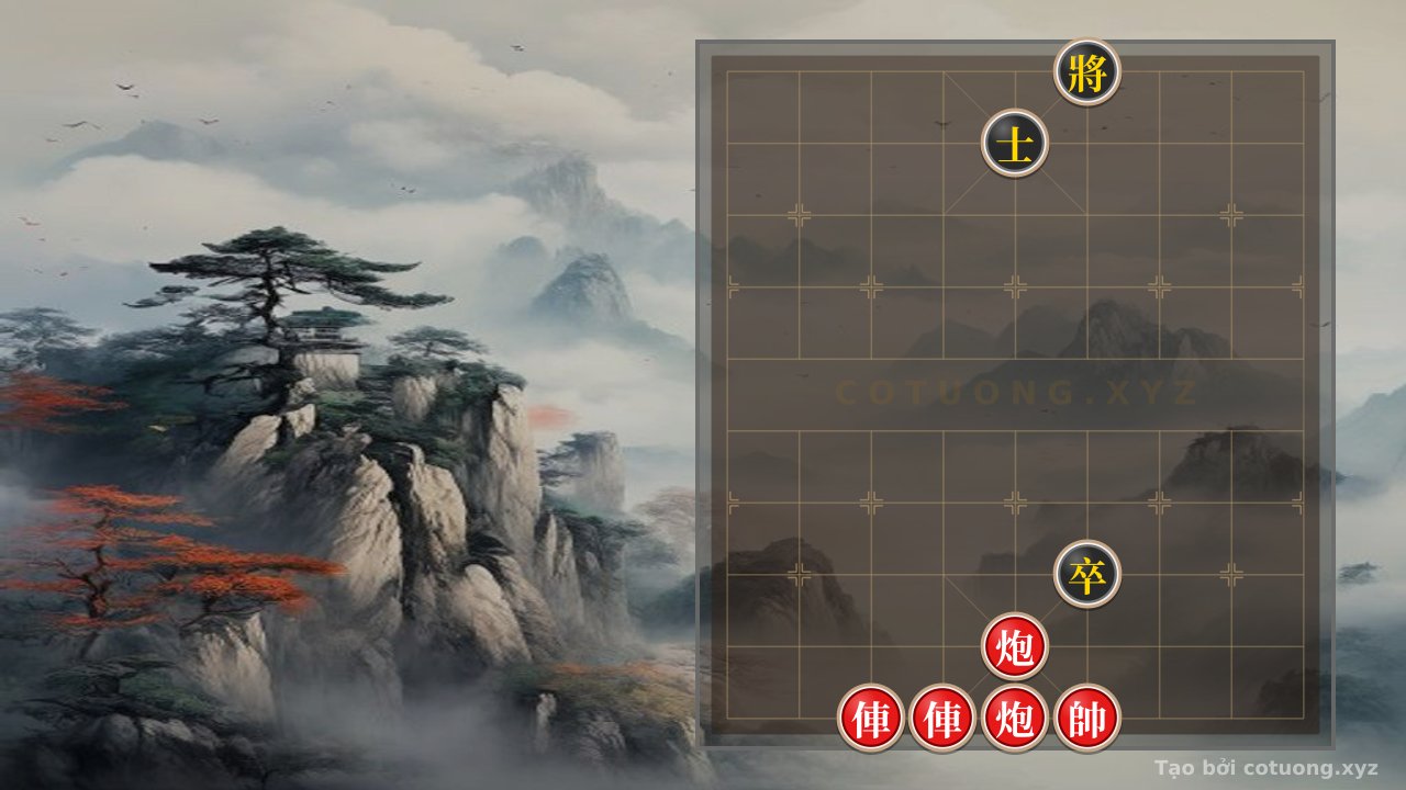 Thế cờ: Red's 'Chariot Cannon' Trap: Warning of a Fatal Mistake in the General's Opening — Cờ Tướng Online