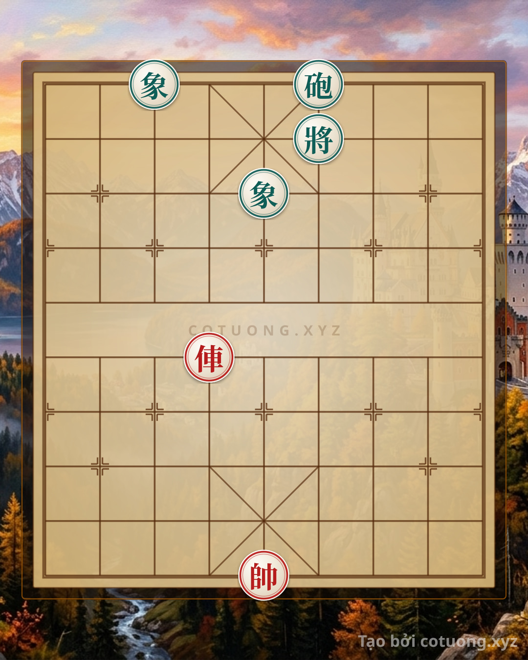 Challenge: Choking the Opponent: The Red Chariot's Backstab - Unveiling the Black General's Weakness in a Millenary Battle - Can you solve it?