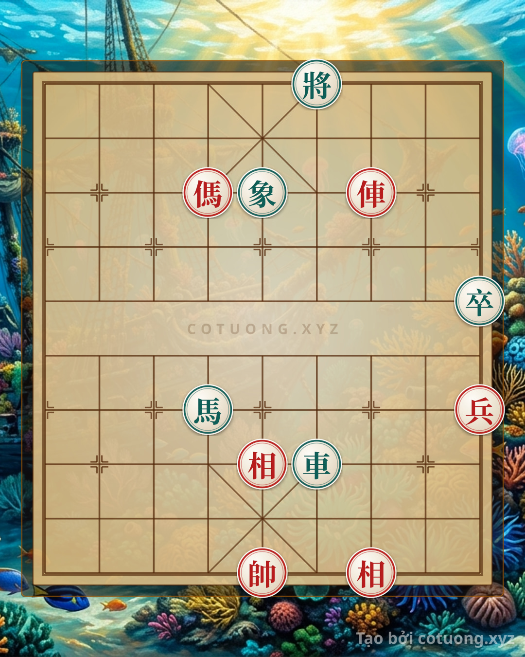 Challenge: Red Strategy: Rook-Horse-Pawn-Two-Elephants vs. Rook-Horse-Pawn-Elephant - Can you solve it?