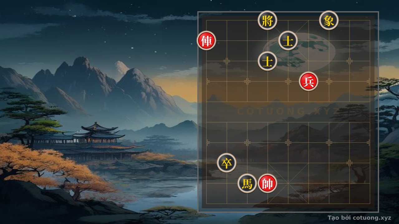 Thế cờ: Secret Tactics for the Rook Pawn vs. Horse Pawn 2 Advisors Elephants Formation: Ancient Red Strategy — Cờ Tướng Online