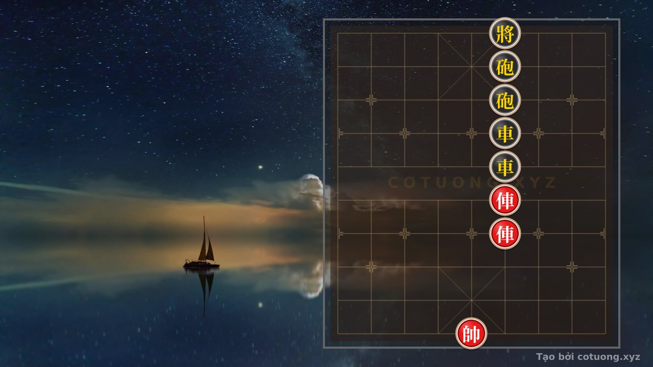 Thế cờ: Xiangqi Masterpiece: Red's Control, Black's Counterattack - Peak Strategy — Cờ Tướng Online
