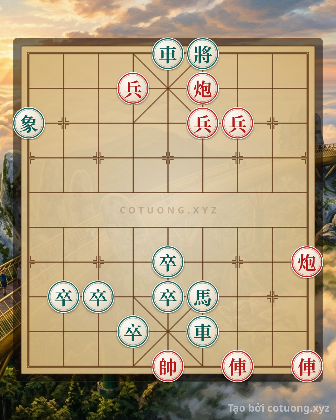 Challenge: Xiangqi Super Hard: Defending Against the Red Cannon's Attack on the Black Chariot - Can you solve it?