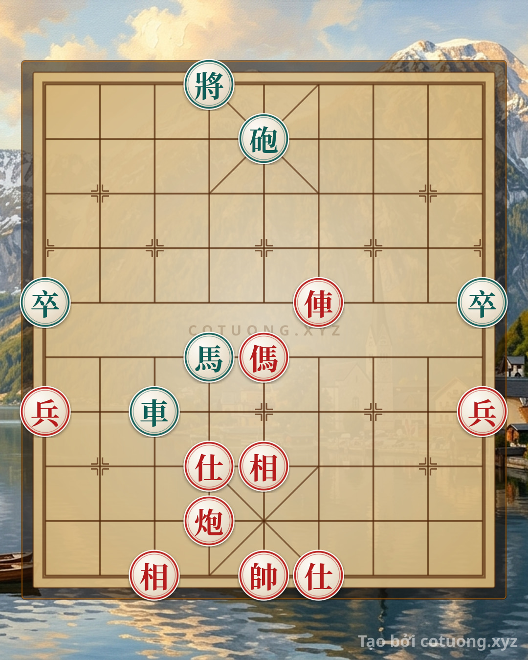 Challenge: The Art of War: Red Chariot Cannon Horse Crushes Black General in a Lightning Counterattack - Can you solve it?