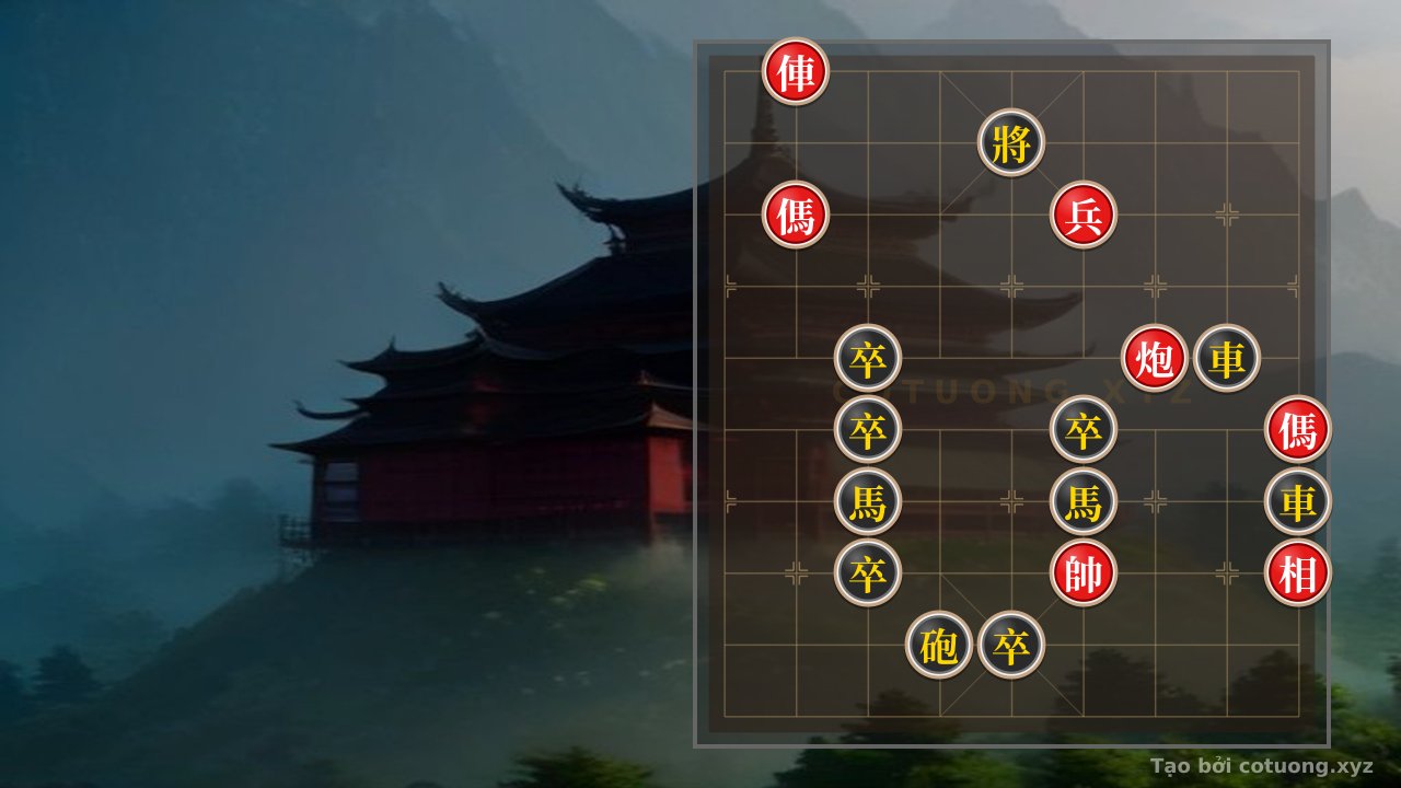 Thế cờ: Secret Tips to Break the Rook Cannon 2 Horses Elephant Formation - How to Counter Black's Trap in 5 Moves! — Cờ Tướng Online