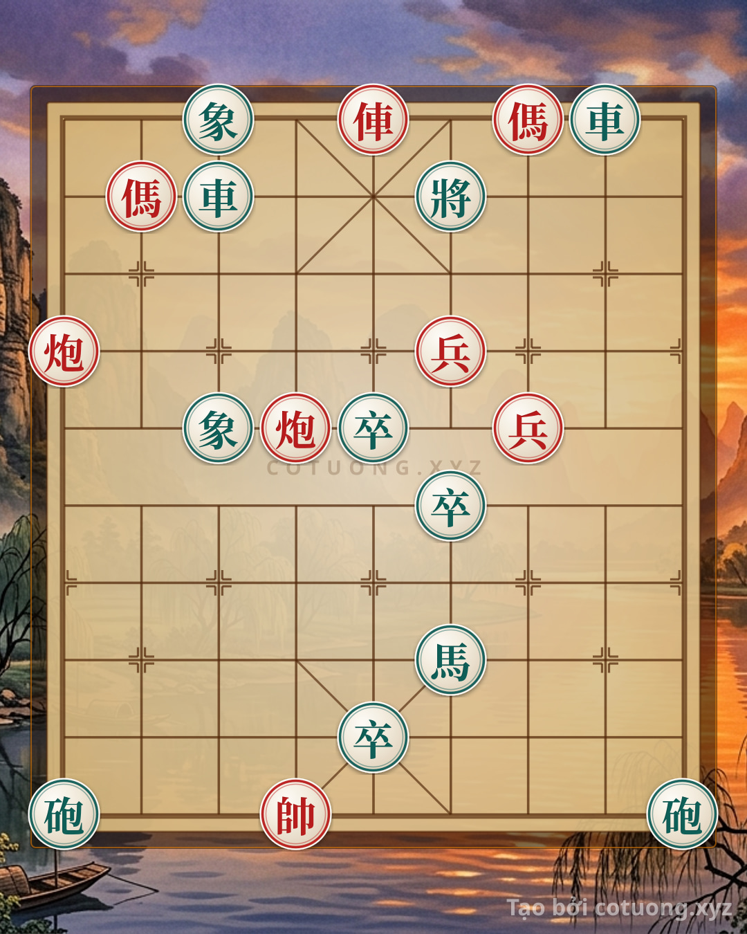 Challenge: Red Cannon on File 9, Rank 7 - Opening a Masterful Tactical Battle - Can you solve it?
