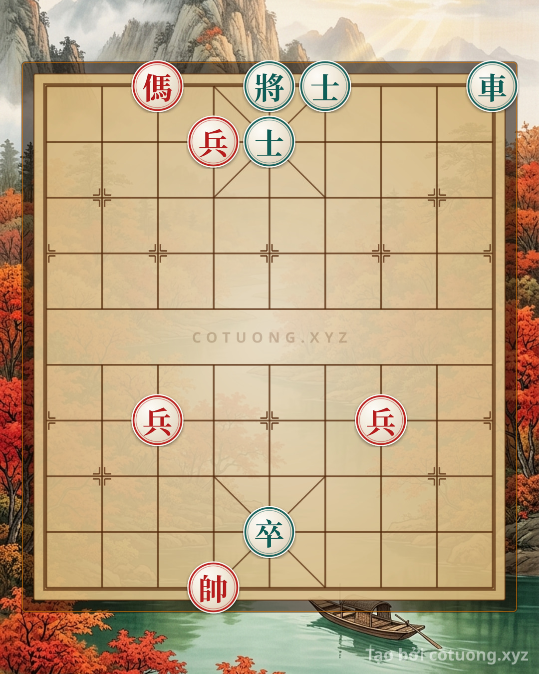 Challenge: Xiangqi: Defense Tips Against the 'Rook Rush' - Can you solve it?