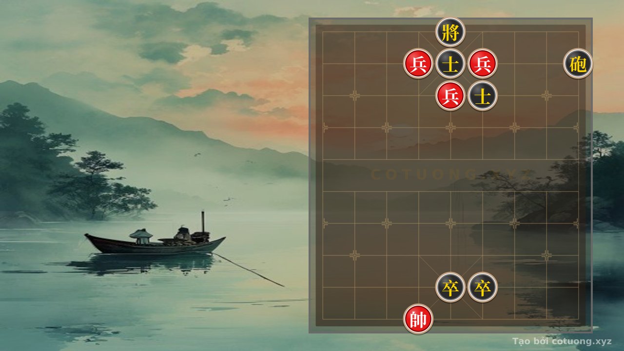 Thế cờ: Xiangqi Master's Secret: 3 Pawns Crush 2-Cannon 2 Advisors - Mythical Victory Within Reach — Cờ Tướng Online