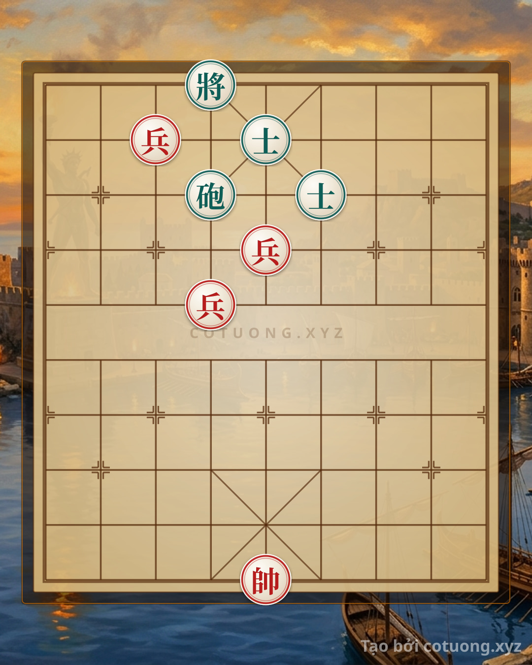 Challenge: The Red Side's Attacking Strategy: Controlling the Game and Finishing Off the Opponent in Xiangqi - Can you solve it?
