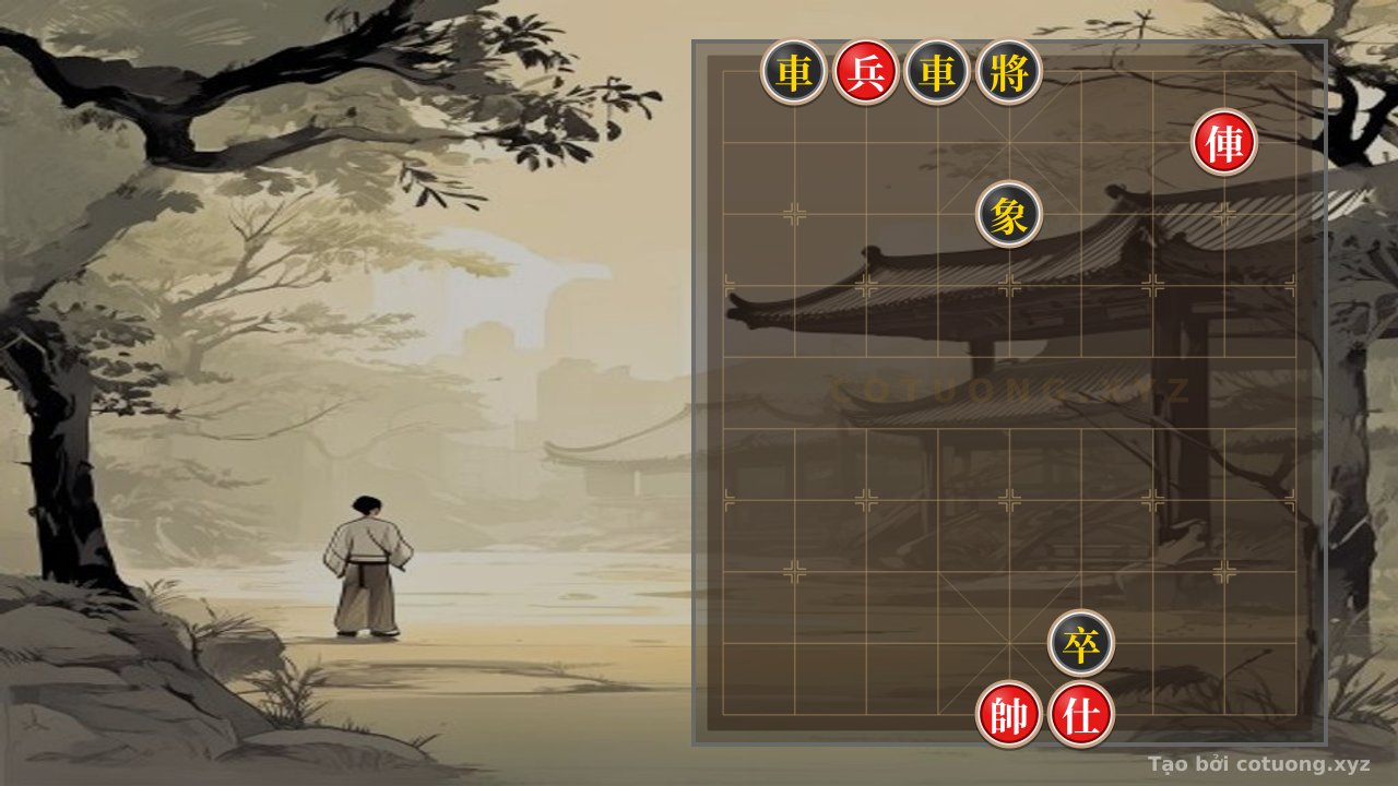 Thế cờ: The Hidden Trap: Black Defends Like a Fortress, Red Attacks How to Break Through? Expert Guide to Counter — Cờ Tướng Online