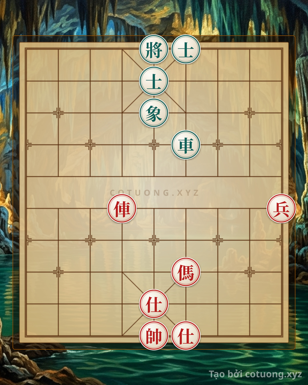 Challenge: Black Rook Breaks Red Advisor in Chinese Chess: Xiangqi Xich Bi Opening Strategy - Can you solve it?
