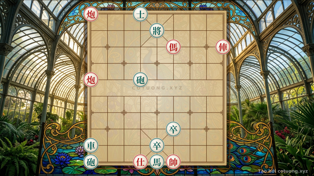 Thế cờ: Xiangqi Strategy: Double Cannon Battle Tactics - Secret Tips to Defeat the White Elephant Formation — Cờ Tướng Online