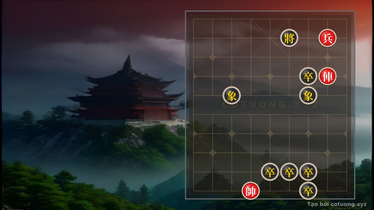 Thế cờ: Basic Xiangqi: Red Attacking Black's 6th File 9th Rank — Cờ Tướng Online