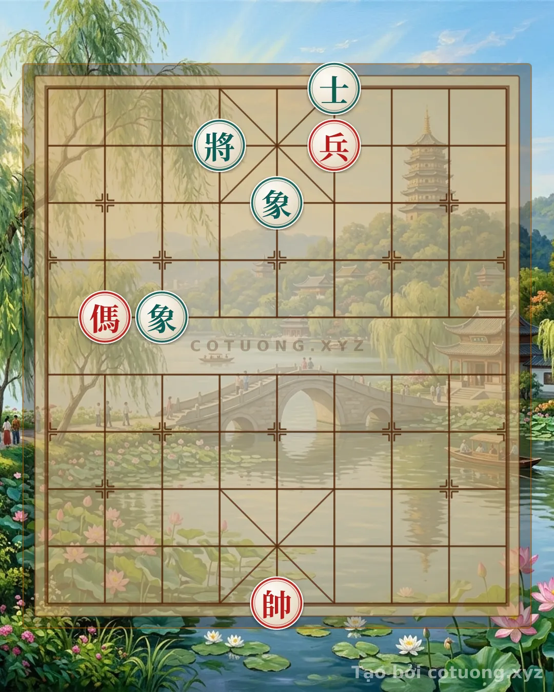 Challenge: Red Pawn on File 4, Rank 9: Checkmate Black General in One Minute - Can you solve it?