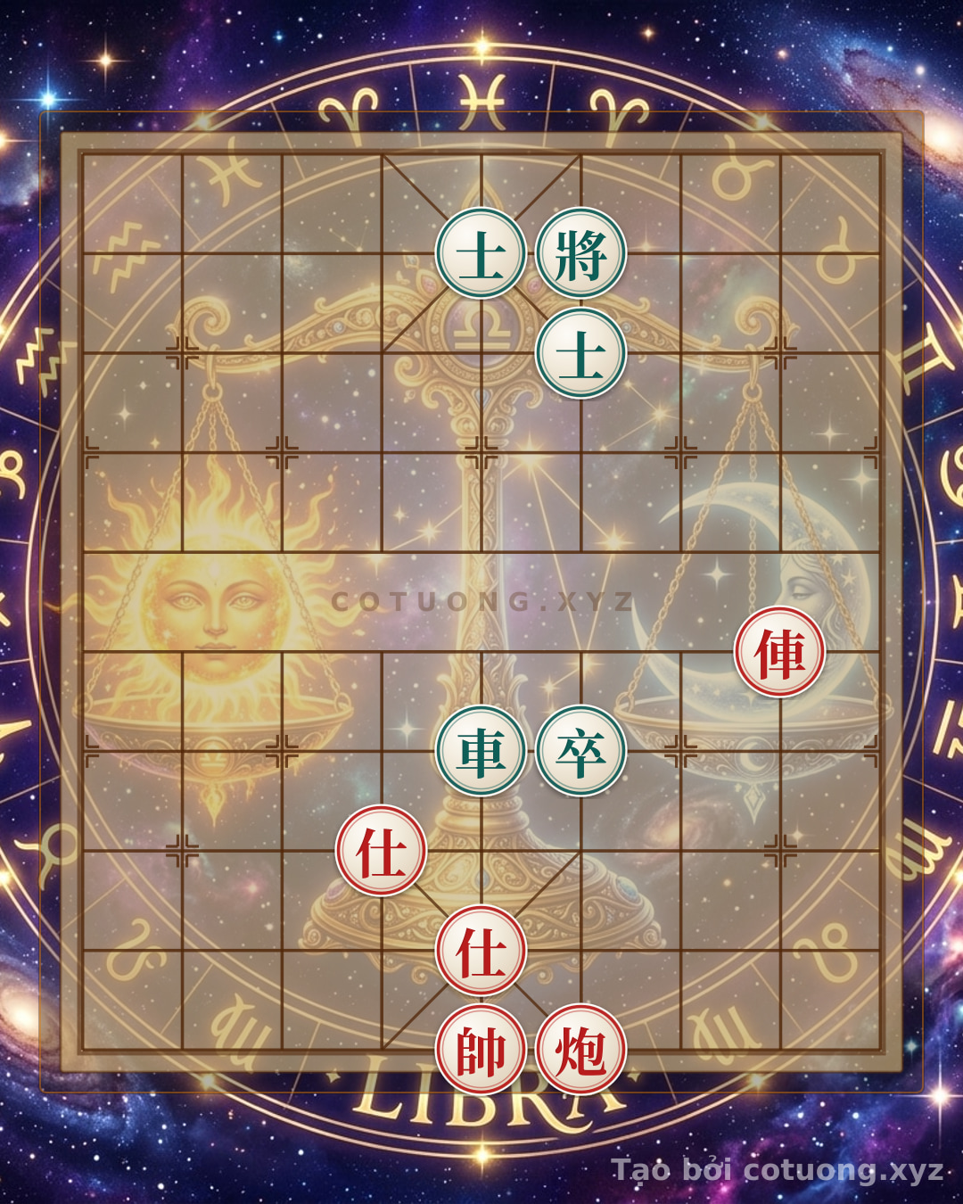 Thế cờ: Counterattacking Defense: Exploiting Black's Weakness in the Overlapping Rook-Cannon Formation at File 5 — Cờ Tướng Online