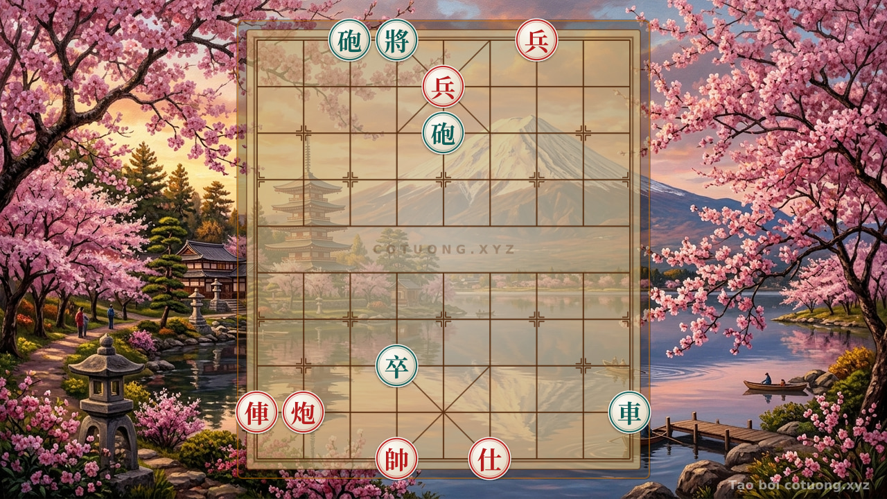 Thế cờ: Xiangqi Dance: Red Pawn on File 3, Rank 10 - Attacking Strategy from a Weak Position — Cờ Tướng Online
