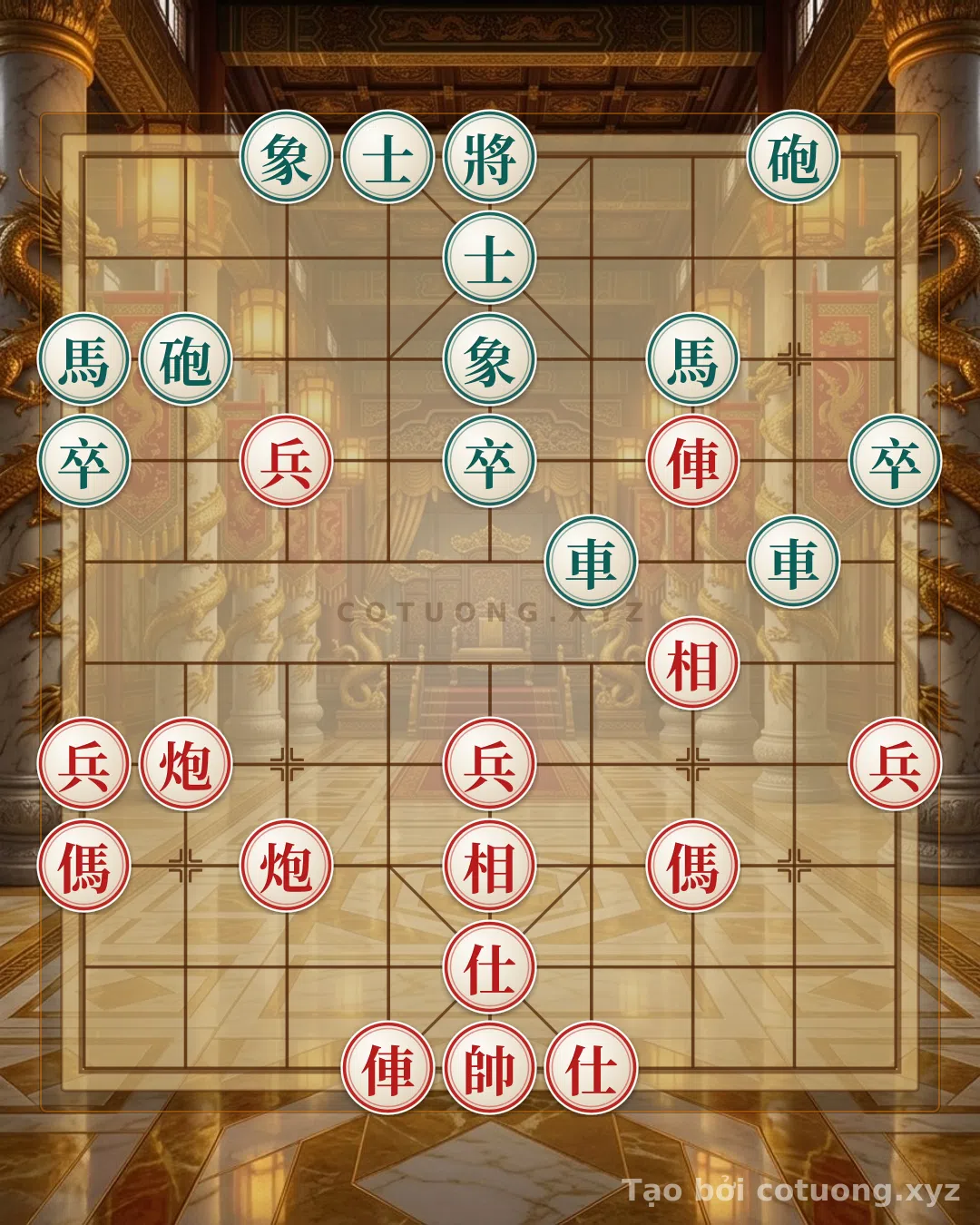 Thử Thách: Bí Kíp Phá Giải Thế Cờ Hiểm Hóc: Khi 2 Xe Đỏ Gài Bẫy Tử Thần Cho Tướng Đen - Bạn có thể giải được?