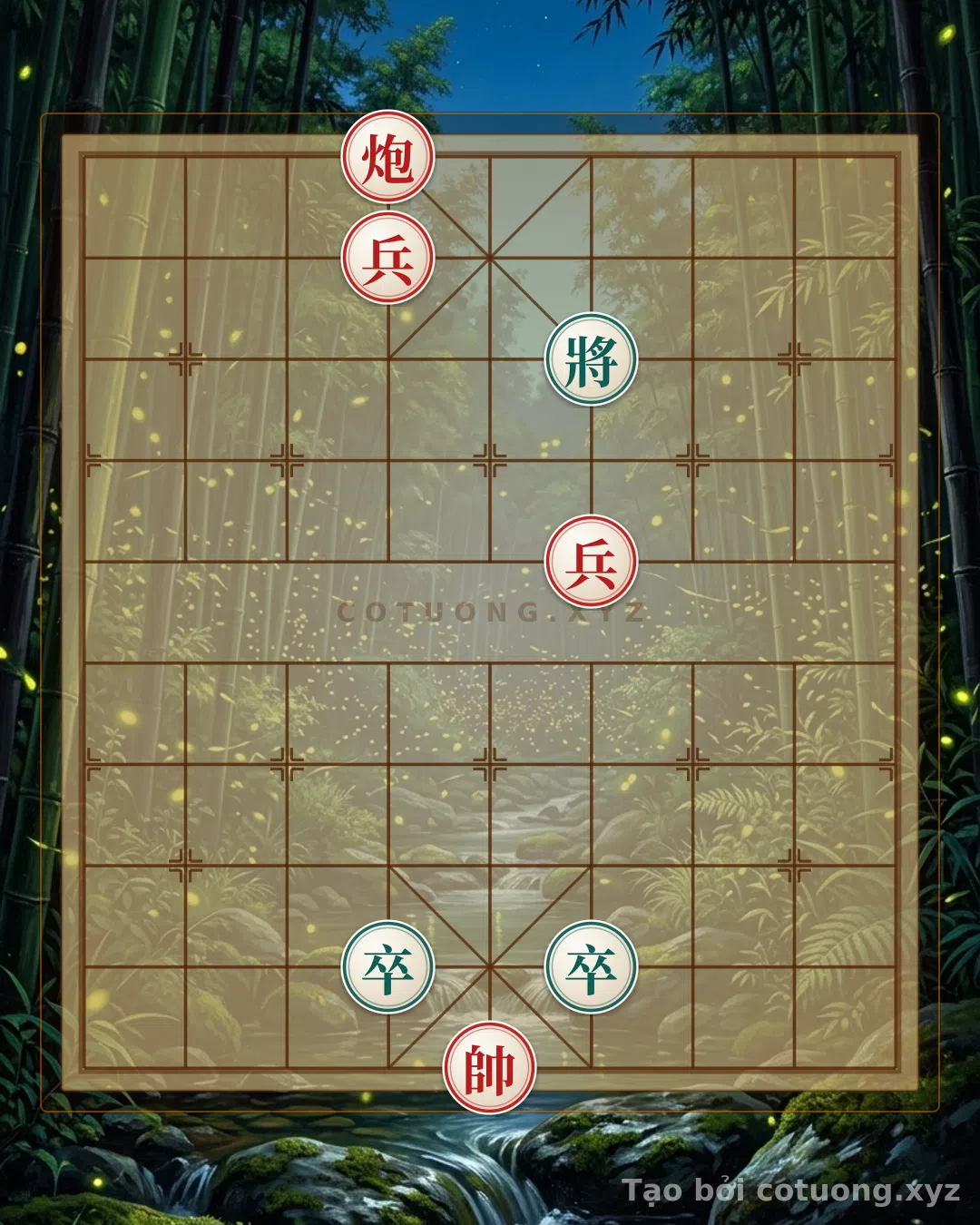 Thế cờ: Xiangqi 'Empty Cannon' Trap: Is Black Cornered, Can Red Win Immediately? — Cờ Tướng Online