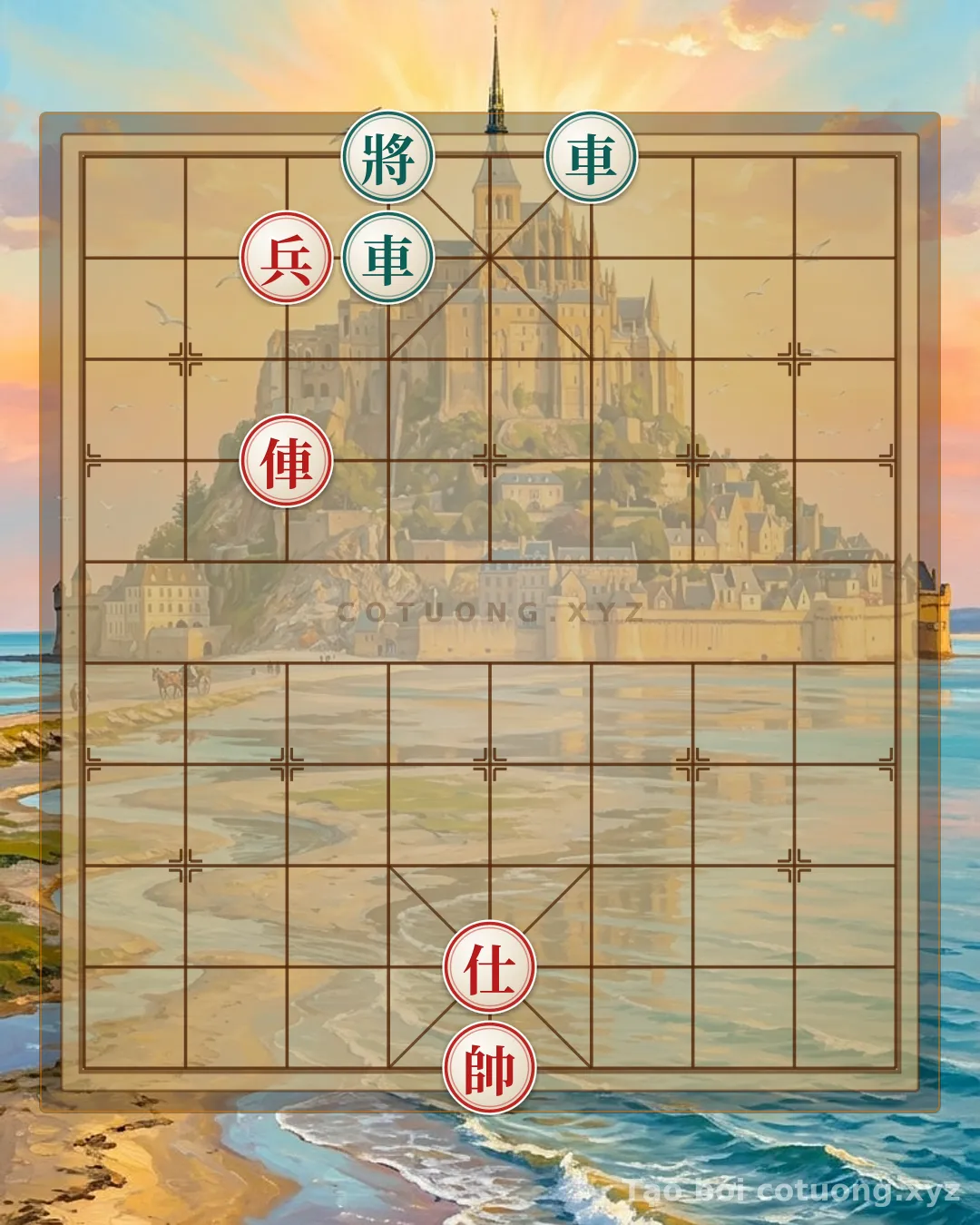 Challenge: Xiangqi: Defensive Tactics When Black's Chariot and Red's Pawn Interlock - Guide for the Red Player - Can you solve it?