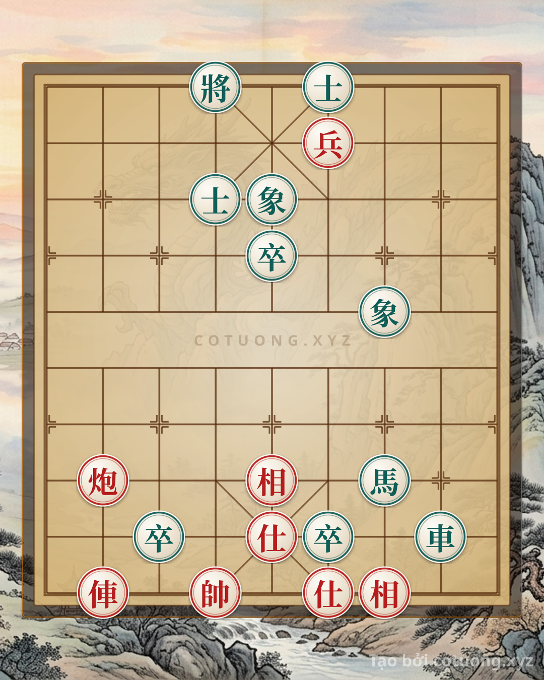 Challenge: Xiangqi: Red Chariot vs. Black Chariot - The 'Exposed' Trick from Pawn Tactics - Can you solve it?