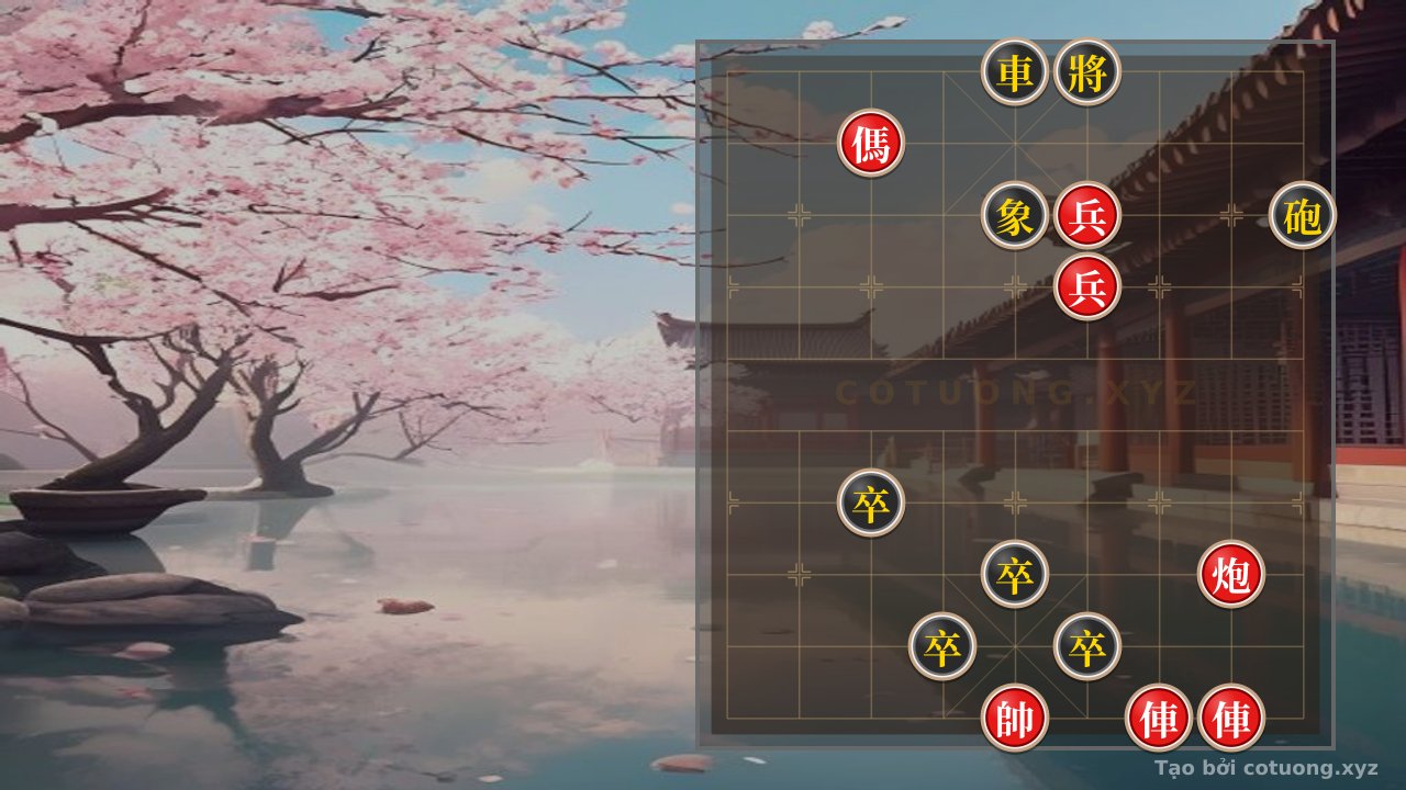 Thế cờ: Xiangqi: Mastering the Black Chariot at 5-10 in the 'Horse's Gallop' Strategy — Cờ Tướng Online