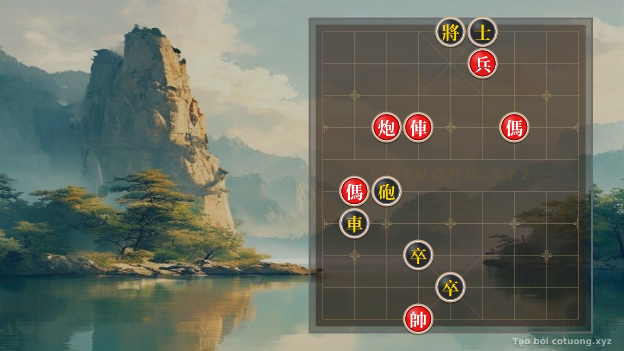 Thế cờ: Reborn Xich Bi: Double Horse Attack Strategy in Chinese Chess — Cờ Tướng Online