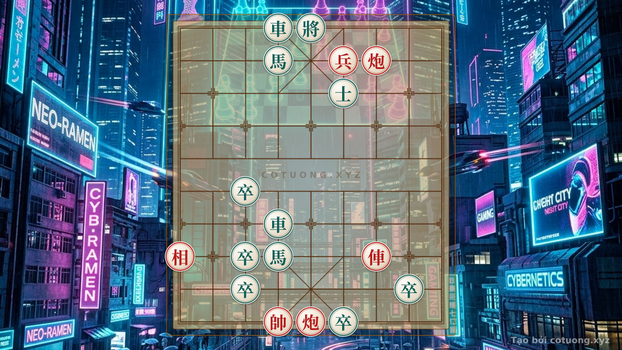 Thế cờ: Red General Wins: Double Horse Leg Strategy in the Opening — Cờ Tướng Online