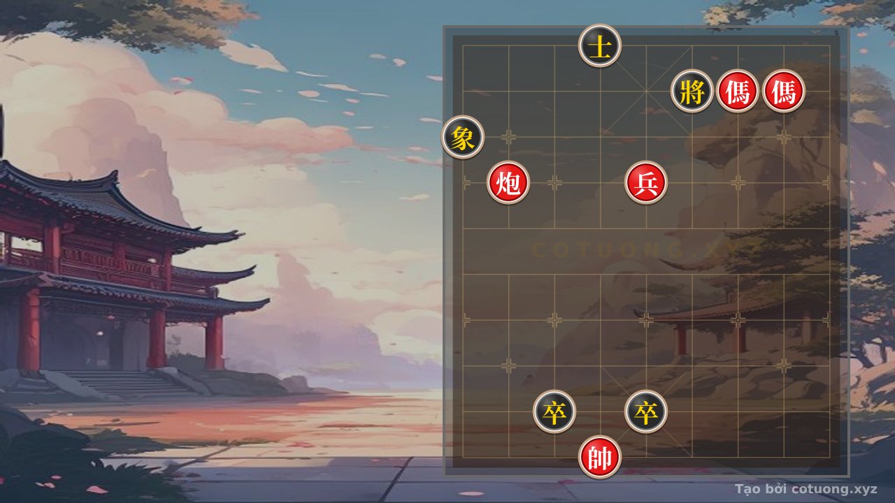 Thế cờ: The Secret Tactics of the Jianghu Chessboard: How the Red Cannon and Horses Can Crush the Black Advisor and Elephant - Dare You Challenge? — Cờ Tướng Online
