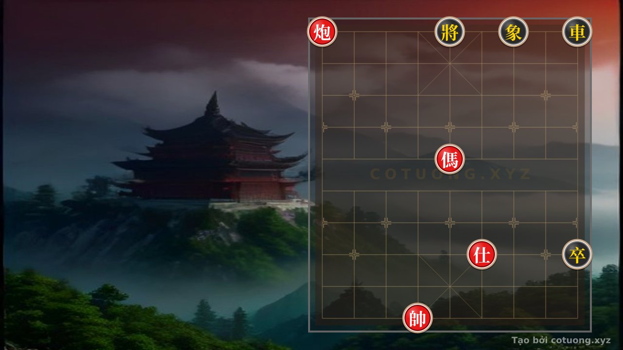 Thế cờ: Cannon Horse Advisor vs Chariot Pawn Elephant: The Deeply Strategic 'Chariot Crush' Battle — Cờ Tướng Online