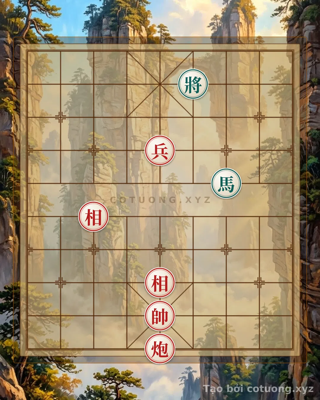 Thế cờ: Red Cannon 'Thunder Strike' and Red Bishop 'Rain Block': Decoding the Peak Battle of Xiangqi — Cờ Tướng Online